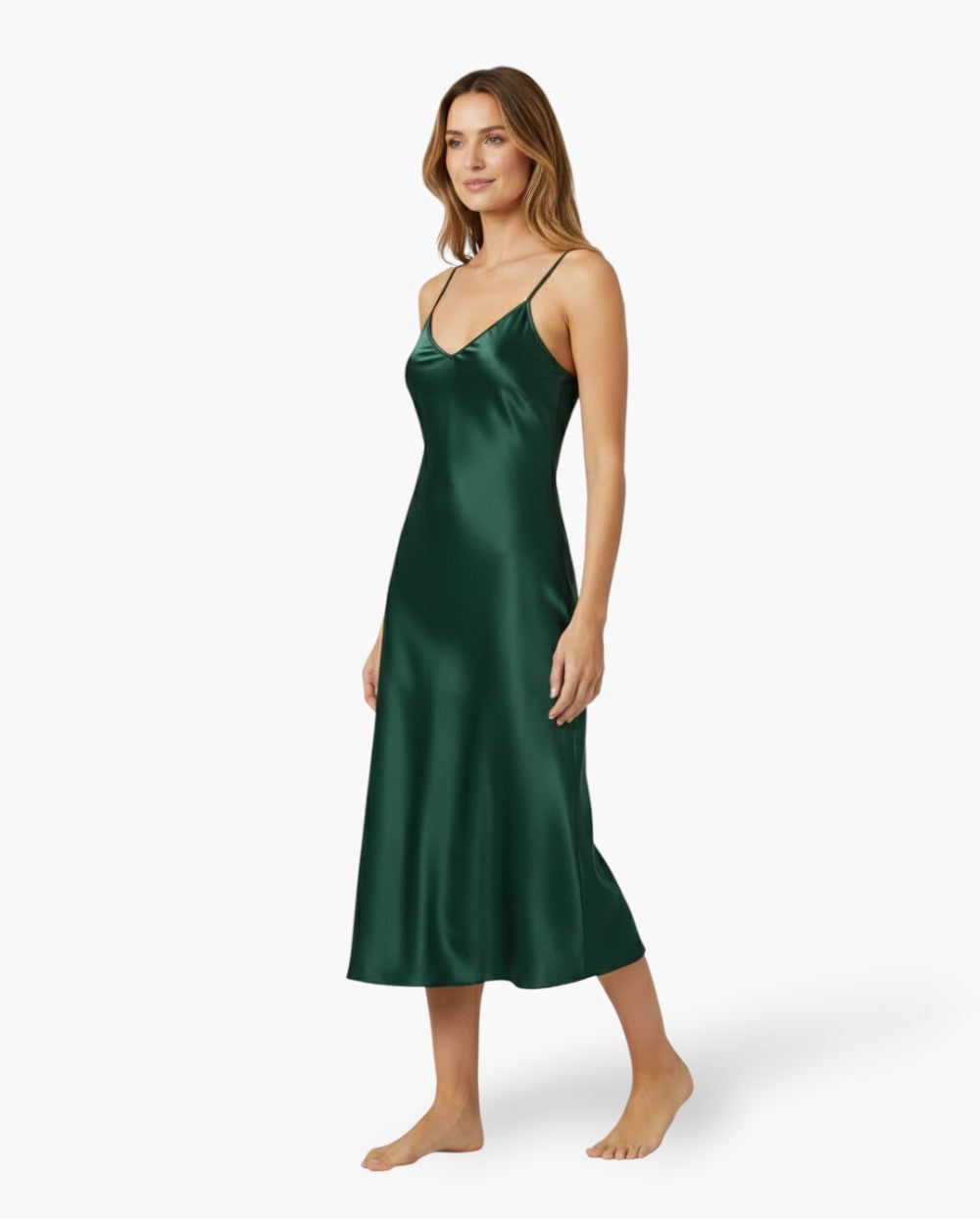 Satin Sleeveless Nightdress
